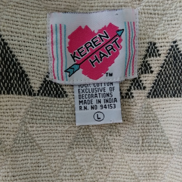 Southwestern Jacket. Vintage Karen Hart - Picture 7 of 8